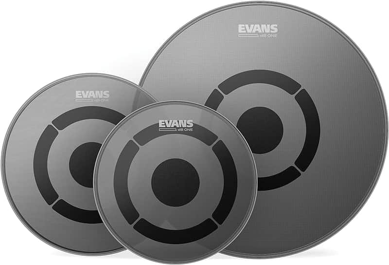 Evans Drum Heads - dB One Tompack - Reduces Volume - Balanced, True-to-Kit Tones - Standard Kit (12 inch, 13 inch, 16 inch) image 1