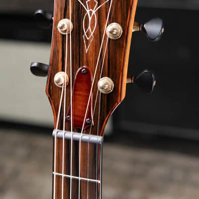 Taylor Custom #12343 Grand Auditorium Acoustic/Electric Guitar - Master Grade Koa with Hardshell Case image 6