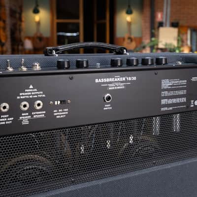 Fender Bassbreaker 18/30 2-Channel 30-Watt 2x12" Guitar Combo 2016 - 2019 - Gray Tweed image 7