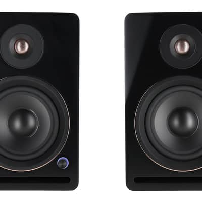 2) Rockville APM5B v2 5.25" Active Powered Studio Monitor Speakers USB+Bluetooth image 2