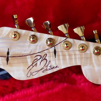 GB Liuteria Custom Petra 7 string fanned fibonacci series edition image 25