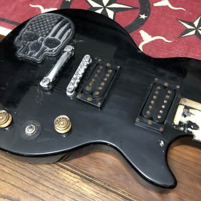 2013 Epiphone Les Paul Special II Electric Guitar Black Loaded Body image 2