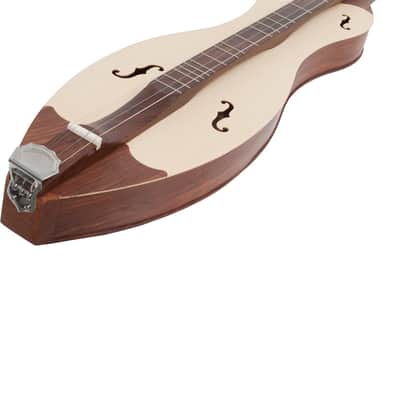 Roosebeck DMGS4 Grace Mountain Spruce Soundboard Dulcimer with F-Holes, Vaulted Fretboard - 34"
