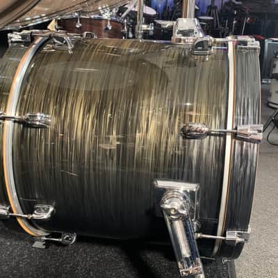 ~MADE IN JAPAN~ Tama Starclassic Birch 7-Piece 8/10/12/13/14/16/18 Drum Kit Set in Charcoal Silk with Chrome Hardware (JW) image 8