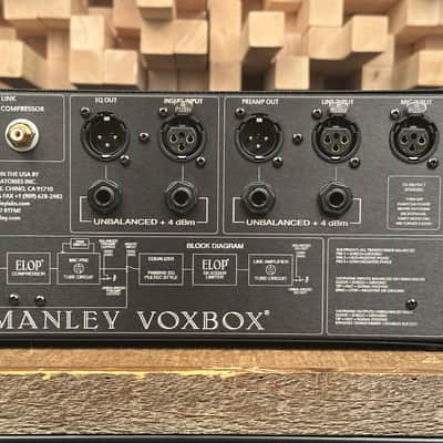 Manley Labs VOXBOX All Tube Channel Strip. Vox Box. MINT 2025! image 10