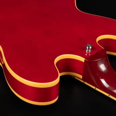 1990 Gibson ES-335 Dot Reissue - Cherry | Vintage USA Post Norlin Era Semi-Hollow Bill Lawrence Humbucker | OHSC image 16