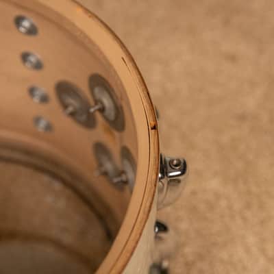 1960s Slingerland Modern Solo White Marine Pearl Drum Set image 24