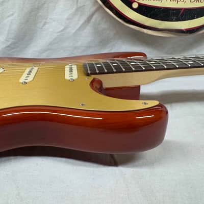 Fender Parts Stratocaster - American Professional HSS Shawbucker neck on American Standard Ash body Guitar 2019 - Sienna Sunburst / Rosewood fingerboard image 16