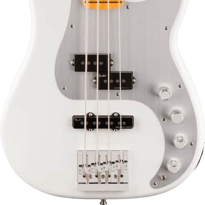 Fender American Ultra II Precision Bass, Maple Fingerboard, Avalanche image 1
