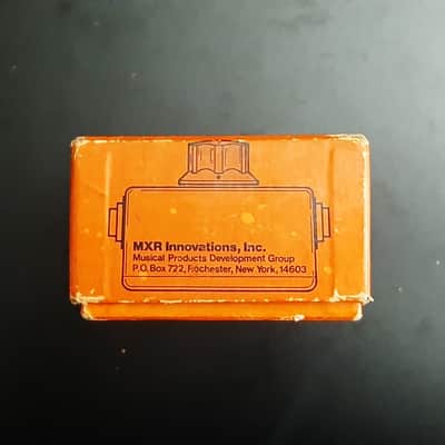 1970s - Boxed with Manual - Vintage MXR MX-105 Script Phase 45 1973 - 1975 - Orange image 21