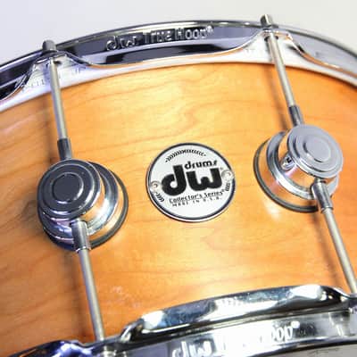 DW DW-CC1465SDSO-NAT Collectors Cherry 14x6.5 Snare Drum [684876] (08/07) image 5