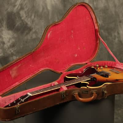 1960 Gibson ES-330 TD Sunburst CLEAN w/original Brown hardshell case image 21