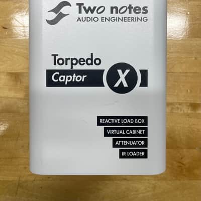 Two Notes Torpedo Captor X 8ohm Stereo Reactive Load Box / Attenuator 2020 - White image 4
