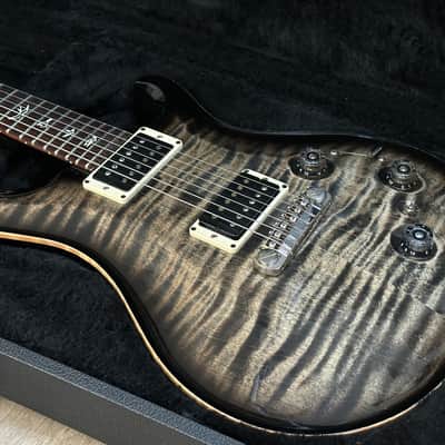 PRS Paul Reed Smith P22 Piezo & Stunning Greyblack Flametop Acoustic Tones image 4
