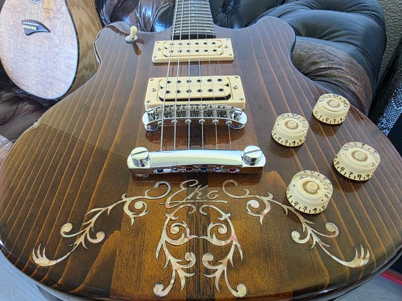 Eko M-20 Custom DC Roberto Brandoni M20 Guitar - Vintage 70s DiMarzio Creme Super Distortion Humbucker Pickups - Excellent