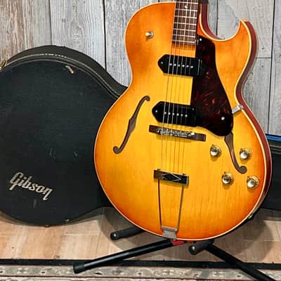 1966 Gibson ES-125TDC Cherry Sunburst, Very Nice Example of a Gibson Classic, Original, Setup Includes Gibson Hard Shell Case ! image 16