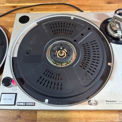 technics turntable sl 1200 mk2 Silver DJ Vinyl Record Lp Player Direct Drive image 11