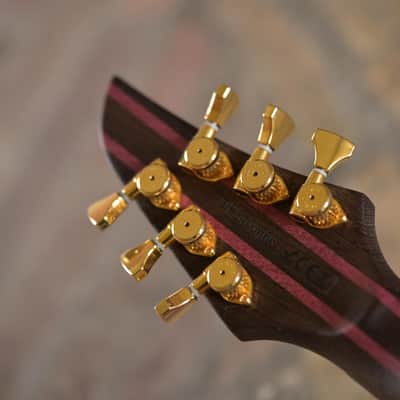 Mayones Duvell Elite 6, V24 - Custom Gloss Gold Metallic image 15