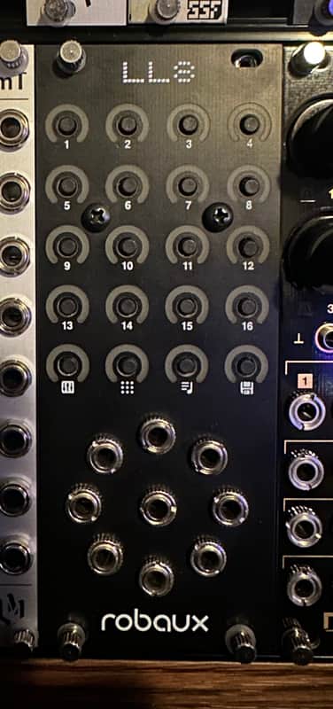 Robaux LL8 Trigger Sequencer Module - Black image 1