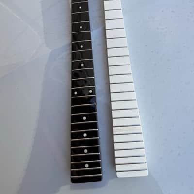 22Frets TL Maple Neck ,Black glossy or white matte image 4