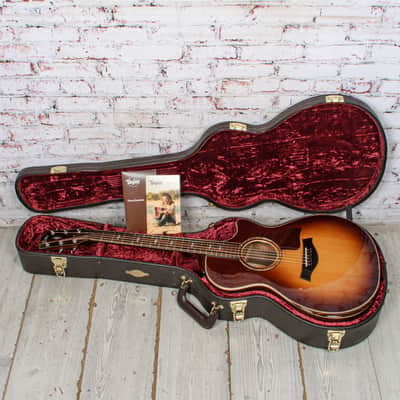 Taylor 2018 812ce-SB DLX 1 of 3 Grand Concert Acoustic Electric Guitar Sunburst w/OHSC USED image 12