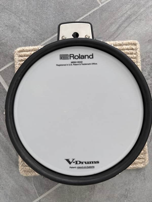 Roland PDX-100 V-Pad 10" Dual-Trigger Mesh Drum Pad 2010s - Black image 1