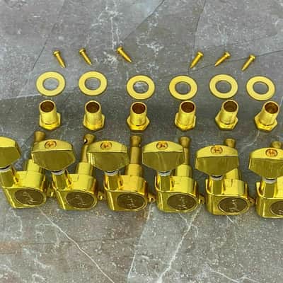 Fender Tuning Pegs/Machine Heads for Stratocaster-Telecaster! Gold image 4