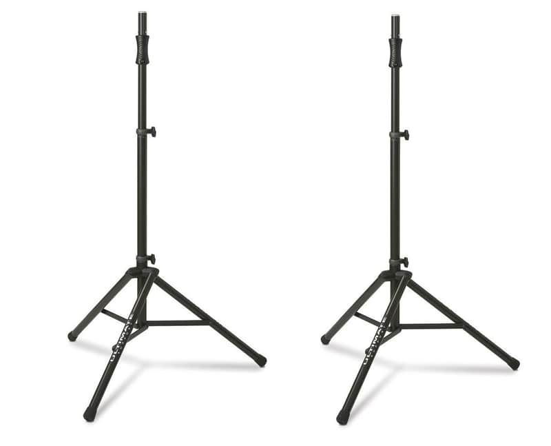 Ultimate Support TS-100B Air-Lift Speaker Stands (Pair) image 1