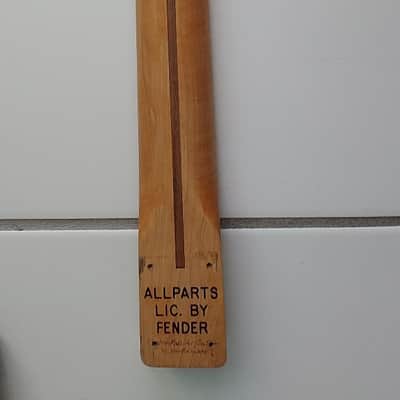AllParts FenderTelecaster Scalloped Neck 2007 Vintage image 2