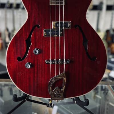 Guild Starfire I Bass Left-Handed Semi-Hollowbody Cherry Red Newark Street Collection (new) image 1