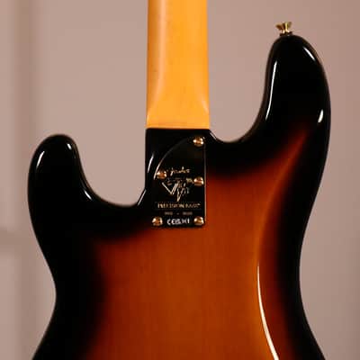 Fender 75th Anniversary American Professional PJ Bass - Rosewood Fingerboard, 2-Color Sunburst image 13