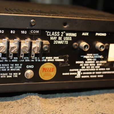 Realistic MPA-20/2 Channel Mixer image 7