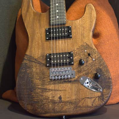 "Through The Pines" Handcrafted Electric Guitar - Dead End Guitars image 1