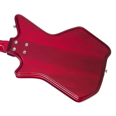 Airline Guitars Jetsons 2P FM Cherry Burst Flame image 4