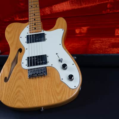 Fender Telecaster Thinline II 2 Wide Range Humbuckers 1973 - Natural Ash image 20