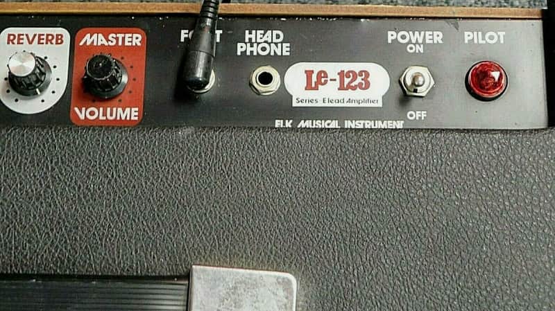 ギターアンプ　ELK Le-123 Elk Le 123 100 Watt Combo Amp w/ Built In Effects! Vintage 1970's