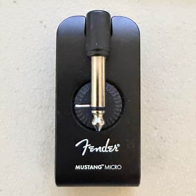 Fender Mustang Micro Guitar Headphone Amp 2021 - Present - Black image 3