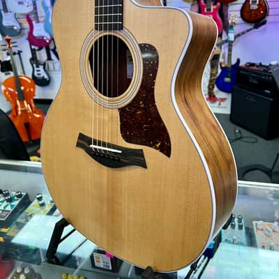 Taylor 214ce-K Acoustic Electric Torrefied Spruce Top, Hawaiian Koa Back and Sides with Soft Case image 4