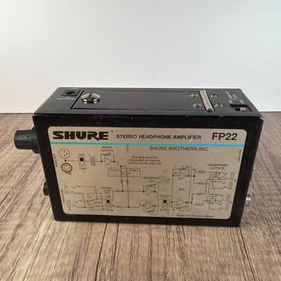 Shure FP22 Stereo Headphone Amplifier, Tested Working image 4