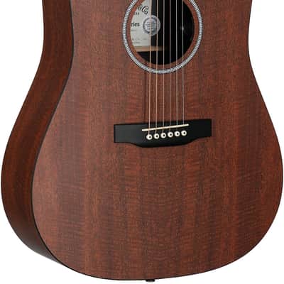 Martin D-X1E Mahogany Acoustic-Electric Guitar (with Gig Bag) image 3