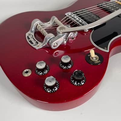 1996 Gibson '61 SG Reissue Cherry Finish Added Bigsby w/OHSC image 16