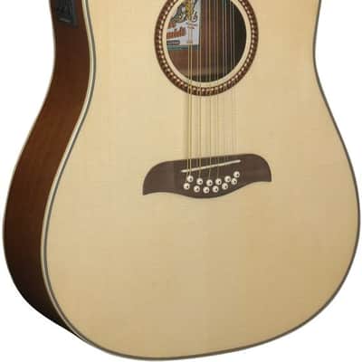 Oscar Schmidt OD312CE-A 12 String Acoustic Guitar 2026 Natural image 7