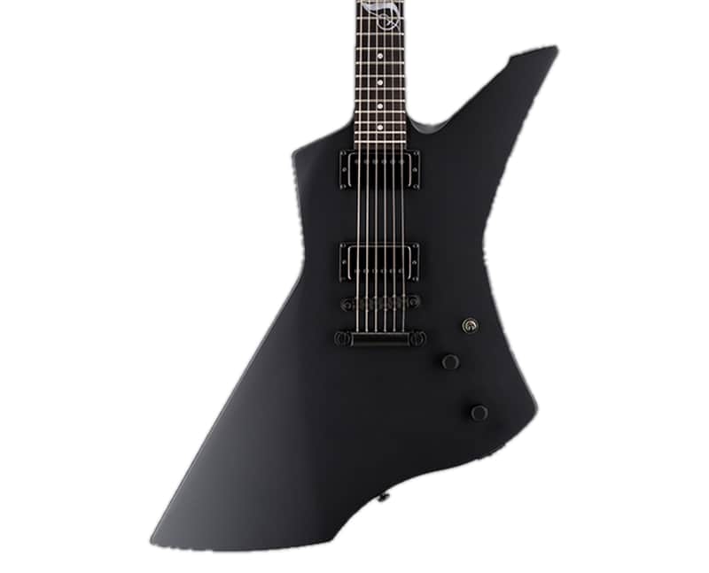 ESP LTD James Hetfield Snakebyte Signature Guitar - Black Satin - B-Stock image 1