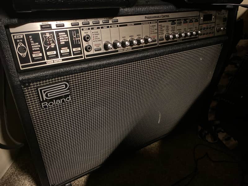 Roland VGA-7 V-Guitar 2-Channel 65-Watt 1x12" Digital Modeling Guitar Combo 2001 - 2004 - Black image 1