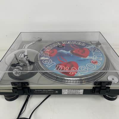 Technics - SL1200 MK2 - Direct-Drive - Original Dustcover -  Shure Encore Me 70B Stylus - Serviced (Repaired) image 6