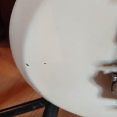 1963 Gibson EB-3 Bass – COA by No.Tom, Denmark Street – Vintage SG-Style Short Scale refinished White image 7