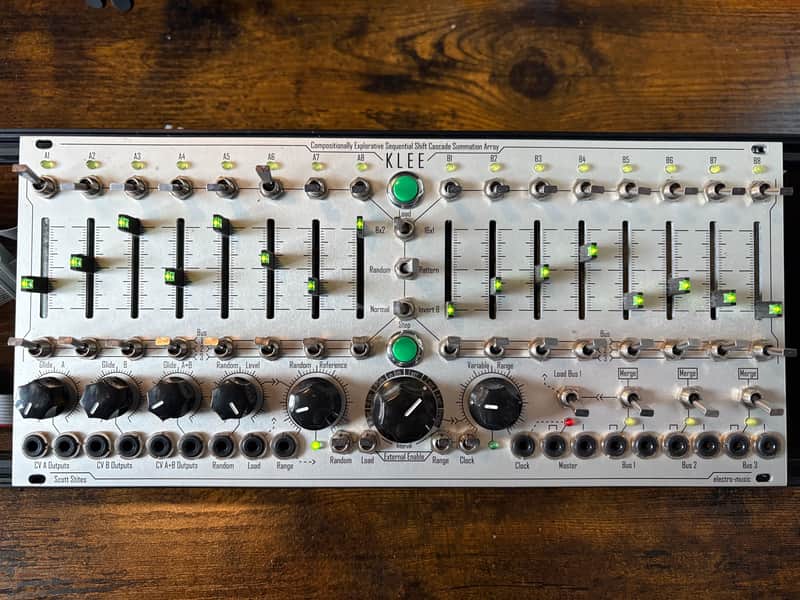 Klee Sequencer Eurorack Silver image 1