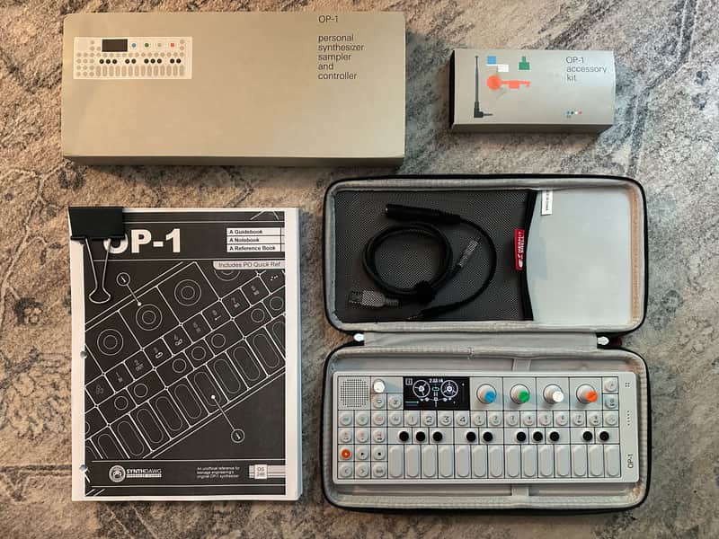 Teenage Engineering OP-1 Portable Synthesizer Workstation with Accessories image 1