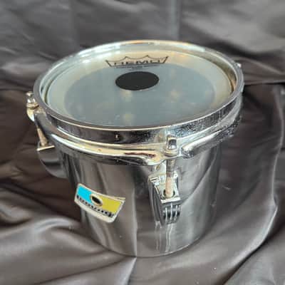 VINTAGE Ludwig 1970's Stainless Steel 8 piece Concert Tom Configuration image 13