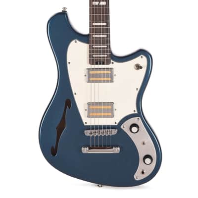Orangewood Del Sol Standard Chambered Offset Electric Guitar Hermosa Blue image 2